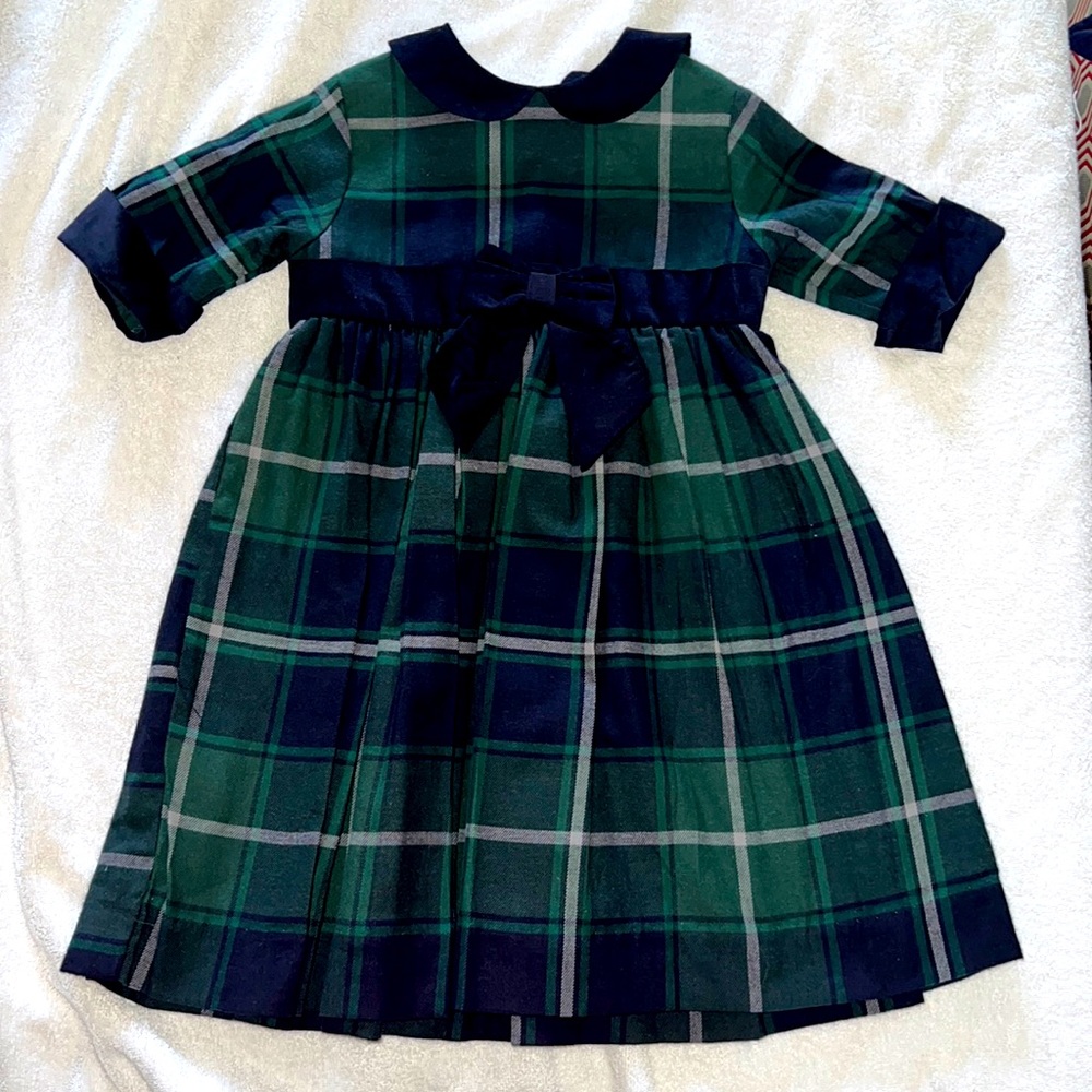 NWT Bella Bliss Monroe Plaid Remington Dress Size 5